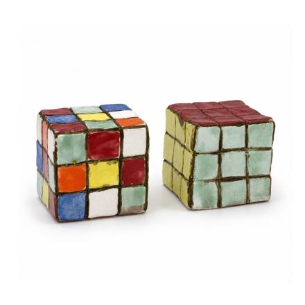 Rubik’s Cubes (Unsolved and Solved)